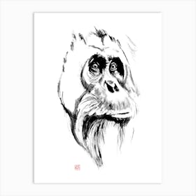 Orangutan 1 Art Print