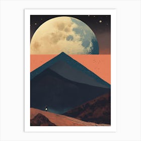 Pyramids Art Print