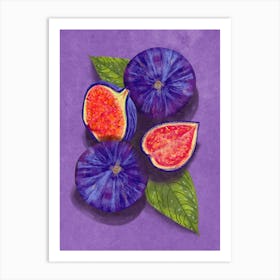 Figs Fruit Art Print