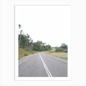 Road In Philippines Art Print