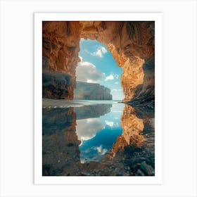 Cave In The Rock Art Print