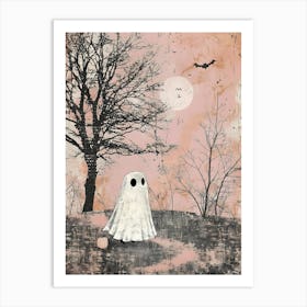 Ghost In The Park Art Print