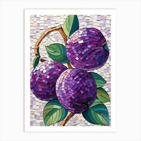 Purple Grapes 1 Art Print