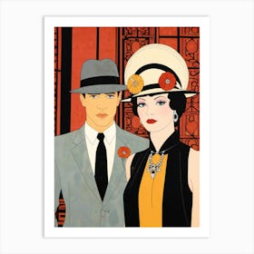 Sexy Couple Art Print