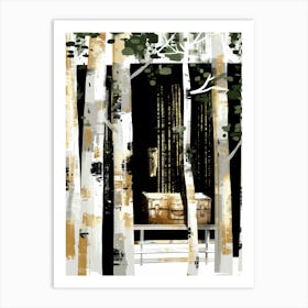 Birch Trees 20 Art Print