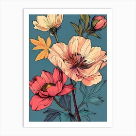 Anemones 5 Art Print