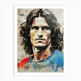 Edinson Cavani (3) Art Print