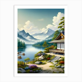 Japanese House 1 Art Print