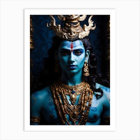 Lord Shiva 4 Art Print