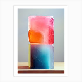 Soap Sculpture, Stones Art Art Print