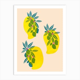 Mangoes From My Mother's Garden Art Print