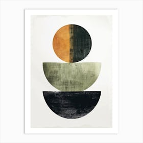 Klein Bauhaus Mid Century Art Print