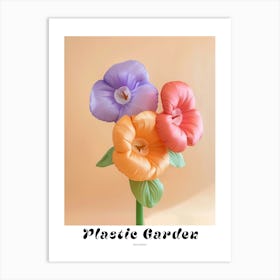 Dreamy Inflatable Flowers Poster Wild Pansy 2 Art Print