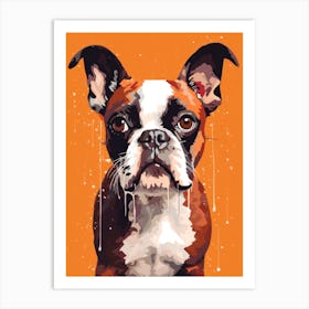 Boston Terrier Art Print