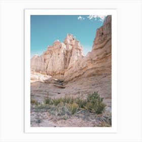 Desert Sandstone Hills Art Print