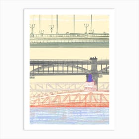 The Bridges Of The Tyne Art Print