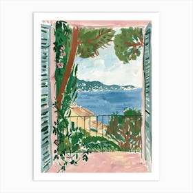 Travel Poster Happy Places Mallorca 3 Art Print