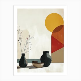 Echoes of Silence, Minimalism Art Print