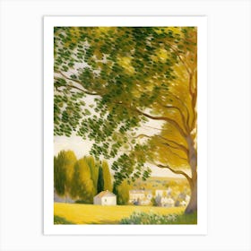 Tree In A Field Art Print