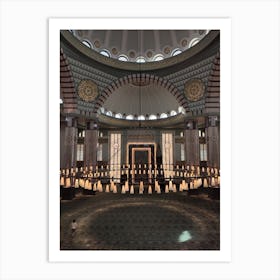 Blue Mosque Art Print