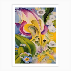 Georgia O'Keeffe - From the Old Garden No 2 Art Print