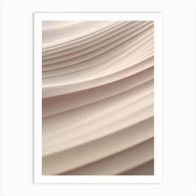 Abstract Wavy Pattern Art Print