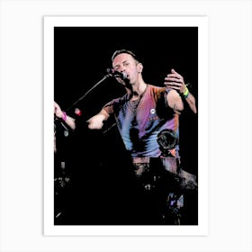 coldplay band music 9 Art Print