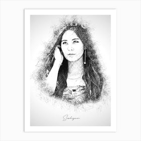 Seohyun Snsd Art Print