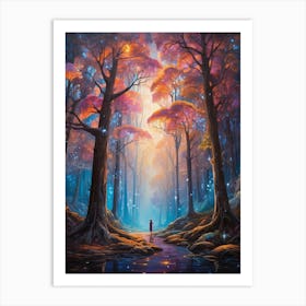 Fairytale Forest 1 Art Print