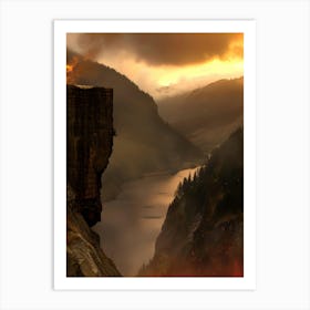 Fire And Water Art Print