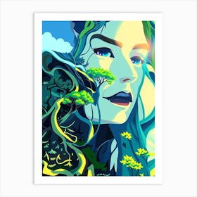 Gaia Art Print