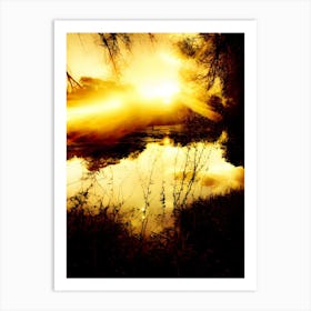 The Lake 7 Art Print