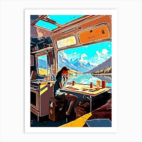 Rv Interior aesthetic Art Print