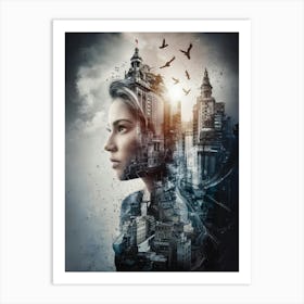 Cityscape 1 Art Print