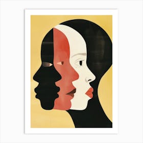 African Art Smooth 4 Art Print