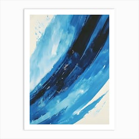 Blue Wave 3 Art Print