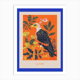 Spring Birds Poster Vulture 1 Art Print