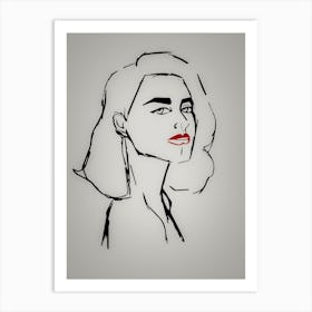 Young Woman Art Print