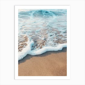 Sand On The Beach Art Print