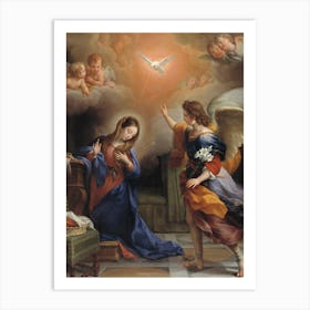 Mary's Annunciation Art Print