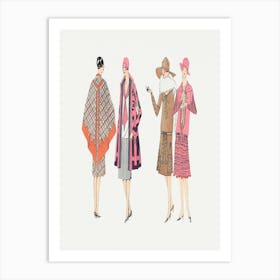 Flapper Dresses (1923) Fashion Plates In High Resolution Published In Très Parisie Art Print