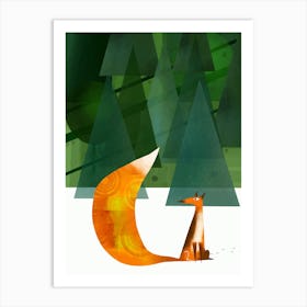 The Red Fox Art Print