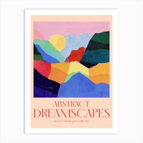 Abstract Dreamscapes Landscape Collection 20 Art Print