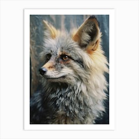 Bengal Fox Photorealistic 1 Art Print