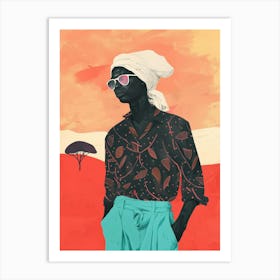 African Woman 87 Art Print