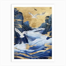 Seagulls 1 Art Print