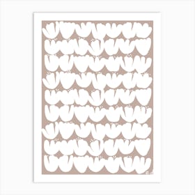 White Tulips Art Print