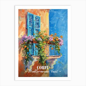 Mediterranean Views Corfu 1 Art Print