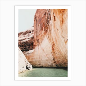 Lake Powell Cliffs Art Print