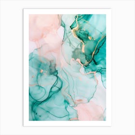 Abstract Watercolor Painting Art Print